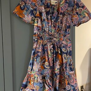 Colorful Paisley Kids Dress